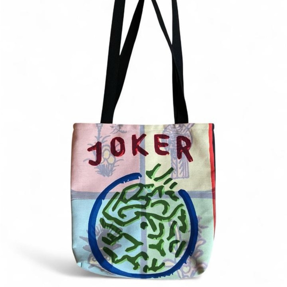 Colorful Joker Graphic Tote Bag